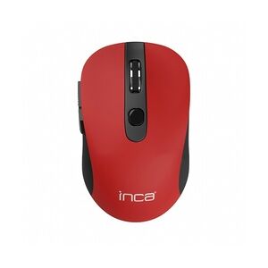 Maus 1600 DPI,Wireless,6 Tasten 2,4GHz Ergonomisches Design Rot