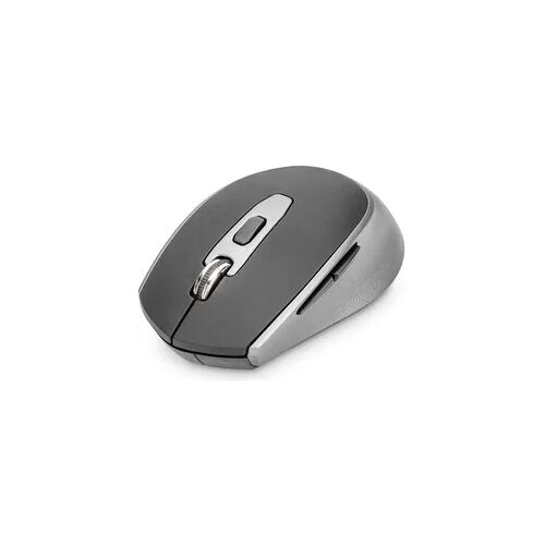 Maus Digitus Kabellose Optische Maus, 6 Tasten 1600Dpi Schwarz/Grau