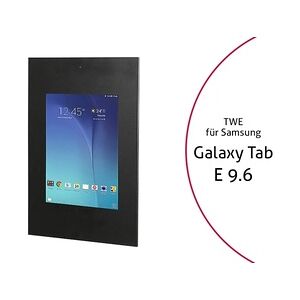 TabLines TWE030B Tablet Wandeinbau für Samsung Tab E 9.6 DS, schwarz