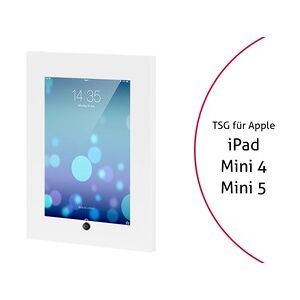 TabLines TSG027W Tablet Schutzgehäuse für Apple iPad Mini 4/5, HB, weiß