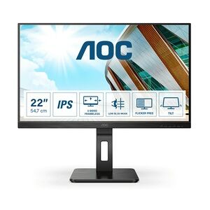 AOC P2 22P2Q LED display 54,6 cm (21.5 Zoll) 1920 x 1080 Pixel Full HD Schwarz