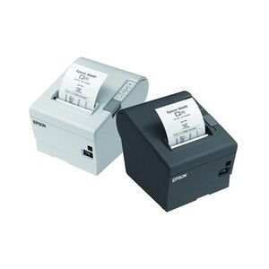 Epson TM-T88V-042 - Bon-Thermodrucker mit Abschneider, 80mm, RS232 + USB (Combo), schwarz