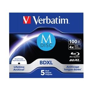 Verbatim 43834 Leere Blu-Ray Disc BDXL 100 GB 5 Stück(e)