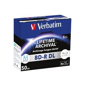 Verbatim MDISC BD-R DL 50 GB 5 Stück(e)