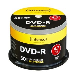 Intenso DVD-R 4.7GB, 16x 4,7 GB 50 Stück(e)