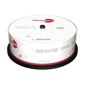 Primeon DVD+R 2761225 16x 4,7GB 120Min. Spindel 25 St./Pack.