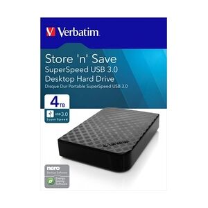 Festplatte 4TB USB3.0 VERBATIM 47685 19-020-036