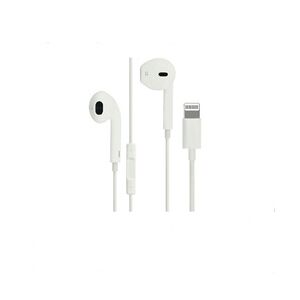 Sunix Earphones In-Ear Ohrhörer Stereo Sound Kopfhörer mit Fernbedienung und Mikrofon iOS iPhone Anschluss in Weiß