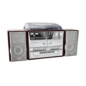 Kärcher Karcher KA 320 Kompaktanlage (CD-Player, Kassette, Schallplattenspieler, USB)