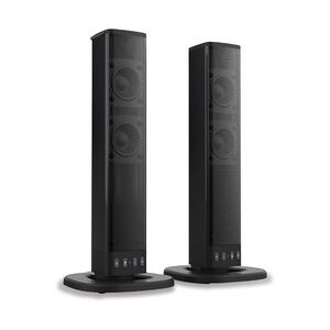 XORO HSB 55 2in1-Bluetooth-Soundbar 4x5W Leistung kompaktes Design als Separate Stereo-Lautsprecher / Soundbar verwendbar TWS Technologie 4000mAh Akku