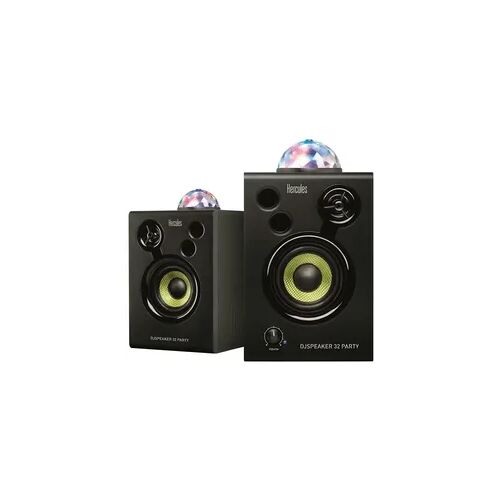 Hercules DJ Speaker 32 Party Lautsprecher Schwarz Kabelgebunden 30 W