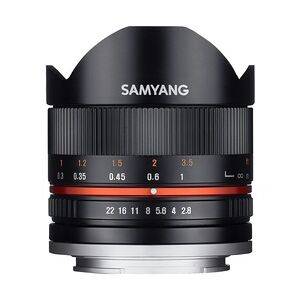 Samyang 8mm F2.8 UMC Fish-eye II SLR Schwarz