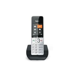 Siemens Gigaset COMFORT 500 DECT-Telefon Anrufer-Identifikation Schwarz, Silber