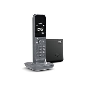 Siemens Gigaset CL390A schnurloses Festnetztelefon mit AB dark grey S30852-H2922-B103