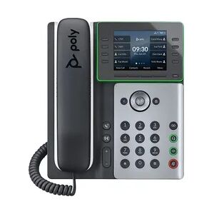 Schwarzkopf POLY Edge E320 IP-Telefon Schwarz, Silber 8 Zeilen