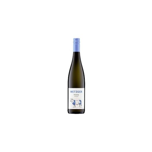 Metzger Riesling Pfalz Weißwein trocken 6 Flaschen x 0,75 l (4,5 l)