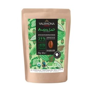 Valrhona Andoa Lactée 35% bio Vollmilch Kuvertüre (250g)