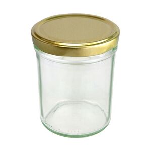 25er Set Sturzglas 230 ml HOCH To 66 goldener Deckel incl. Diamant Gelierzauber Rezeptheft