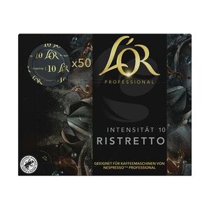 L'OR Suprême Ristretto Kaffeepads 50 Portionen Nespresso®* Pro kompatibel (300g)