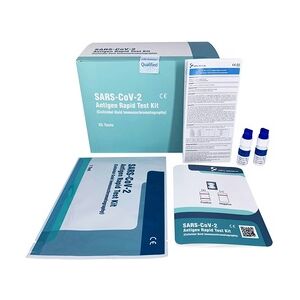 COVID-19 Antigen Schnelltest Nasenabstrich Abstrichtest Schnelltest Antigentest