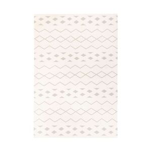 Morgenland Kelim Teppich - Trendy - Miami - silber - 230 x 160 cm - rechteckig