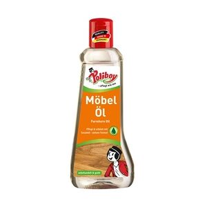 Poliboy Möbel Öl - Holzpflegemittel für Naturmöbel - ohne Lösemittel - 200 ml - Made in Germany