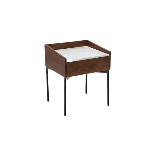 Nachttisch Budapest - Mehrfarbig Quadrat Holz Amadeus 45.5x40.5 cm