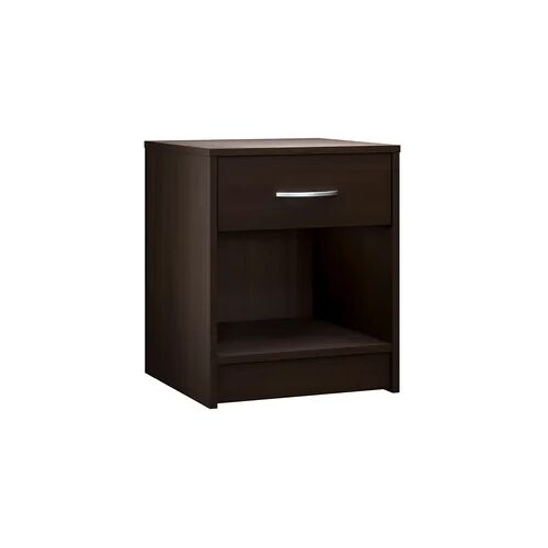 CASARIA® Nachttisch mit Schublade 50cm Wenge