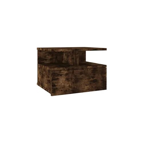vidaXL Nachttisch Hängend Räuchereiche 40x31x27 cm Holzwerkstoff