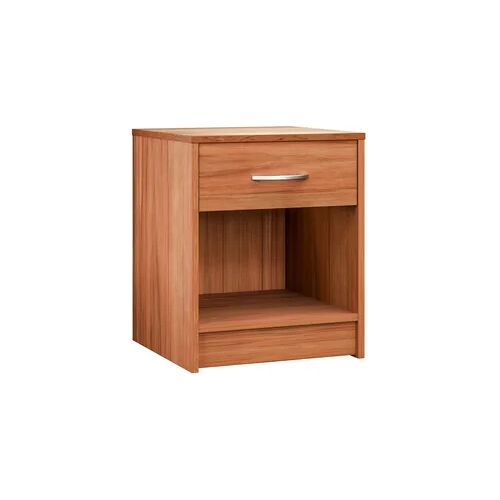 CASARIA® Nachttisch mit Schublade 50cm Kirschholz