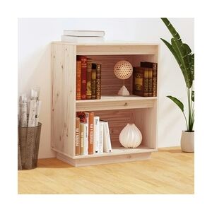 vidaXL Beistellschrank 60x34x75 cm Massivholz Kiefer