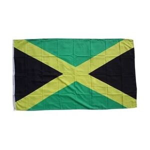 Flagge Jamaika 90 x 150 cm Fahne mit 2 Ösen 100g/m2 Stoffgewicht Hissflagge für Mast