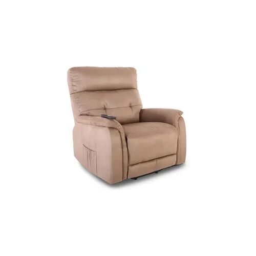 Fernsehsessel Aufstehhilfe, XXL-Relaxsessel, Liegefunktion, 200 kg Belastbarkeit, XXL-Sessel , Schlaffunktion, Mikrofaser, Braun, Raburg Samson