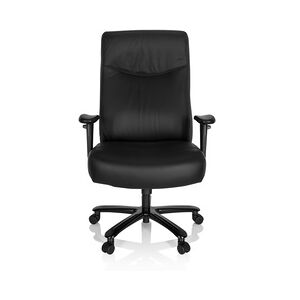 Chefsessel XXL EVEREST II Leder schwarz hjh OFFICE