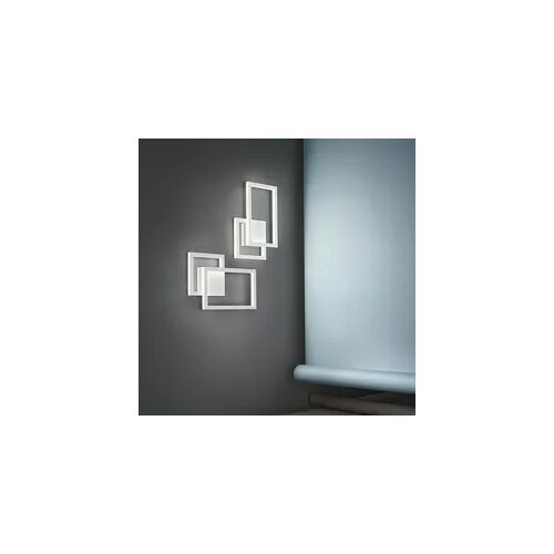 LED-Wandleuchte Cross White 6598 B CT PERENZ