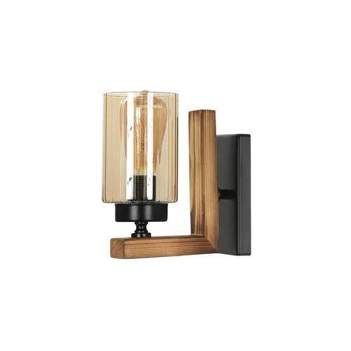 Wandleuchte in Vintage-Farbe 10x19x19cm WellHome Baikal