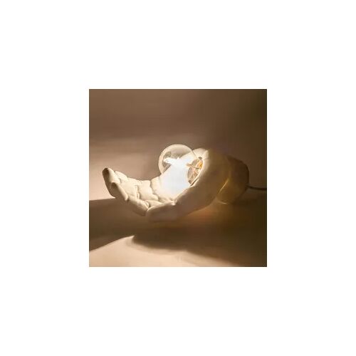 Tischlampe Hand aus - E27_8W_LED - Mehrfarbig Porzellan Amadeus 8.4x10.69 cm