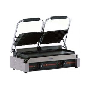 Elektrogrill mit doppelter/einfacher gemischter Platte GR-475 M.