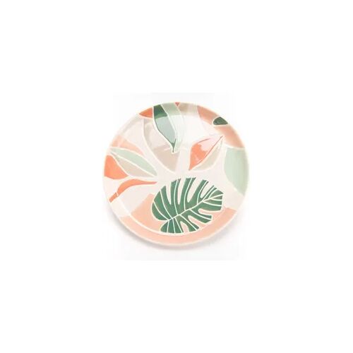 Dessertteller Natureva 21 cm x6 - Mehrfarbig Rund Amadeus-Steingut 21x21 cm