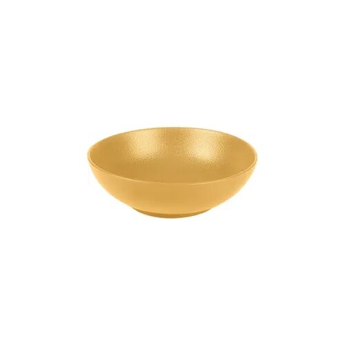Suppenteller Vesuvio safran 19 cm x6 - 50 cl Gelb Rund Steingut Table Passion