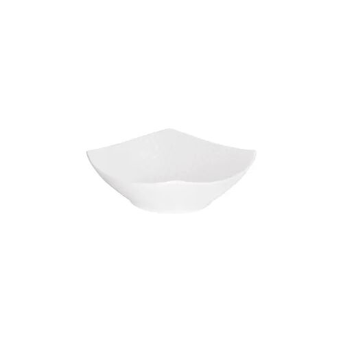 Suppenteller Dune 19 cm x6 - Weiß Carré Porzellan Table Passion 19x19 cm