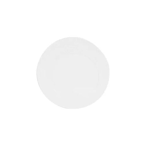 Teller Ellipse 28 cm x6 - Weiß Rund Porzellan Table Passion