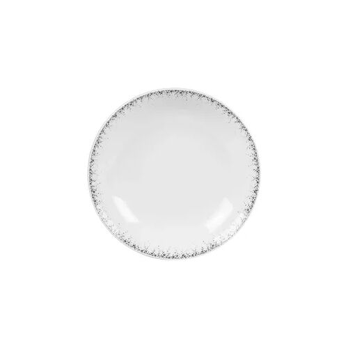 Suppenteller Boréalis grau 20 cm x6 - Weiß Rund Porzellan Table Passion
