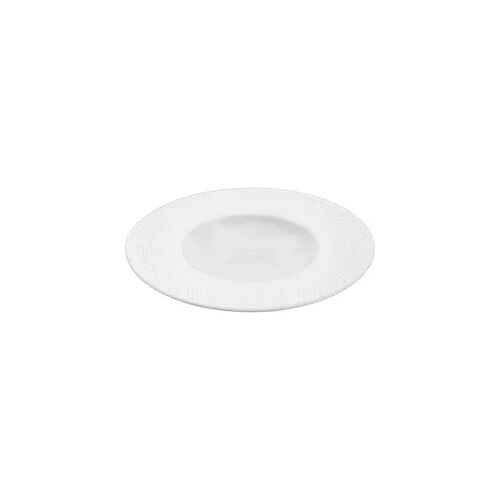 Suppenteller Nymphea 23 cm x6 - Weiß Rund Porzellan Table Passion