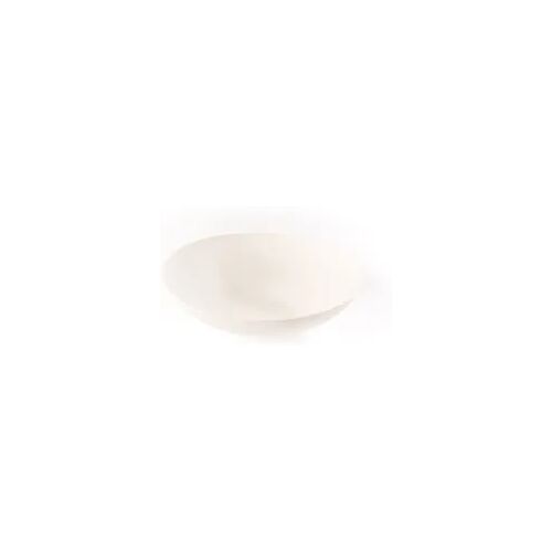 Teller aus Zuckerrohr in Weiss, tief, rund, Ø  200 x h 49 mm, 20 Stück