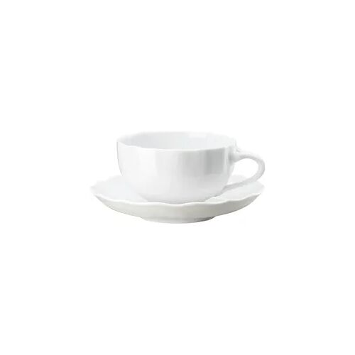 Teetasse 2-tlg.  - HUTSCHENREUTHER MARIA THERESIA - Dekor Weiß - 1 Set