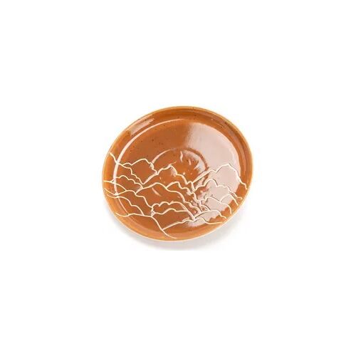 Dessertteller Sommets 21 cm x6 - Orange Rund Amadeus Steingut 21x21 cm