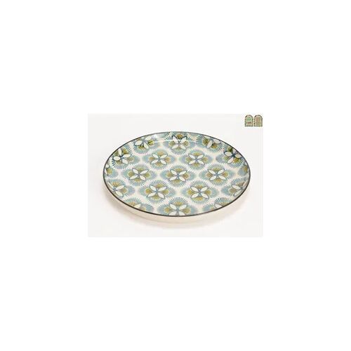 Teller Imany 26 cm x6 - Blau Rund Steingut Amadeus