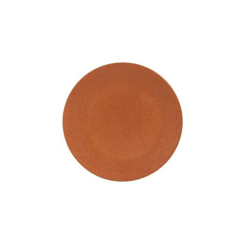 Teller Vesuvio terra 31 cm - Orange Rund Steingut Table Passion