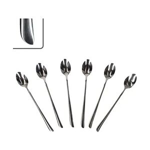 Justinus 6er Set Twist Latte Macchiato Löffel für 6 Personen - 747-480 Justinus 6er Set Twist Latte Macchiato Löffel für 6 Personen - 747-480